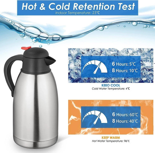 Thermal coffee tea pot - 2l,
