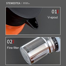 Insulated Teapot 1000ml Tea