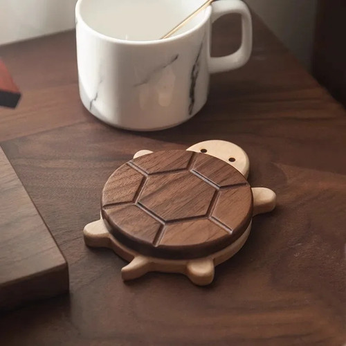 Heat resistant walnut turtle - heat,